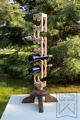 Настольная винная полка