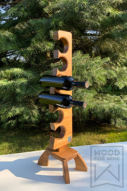 Настольная винная полка