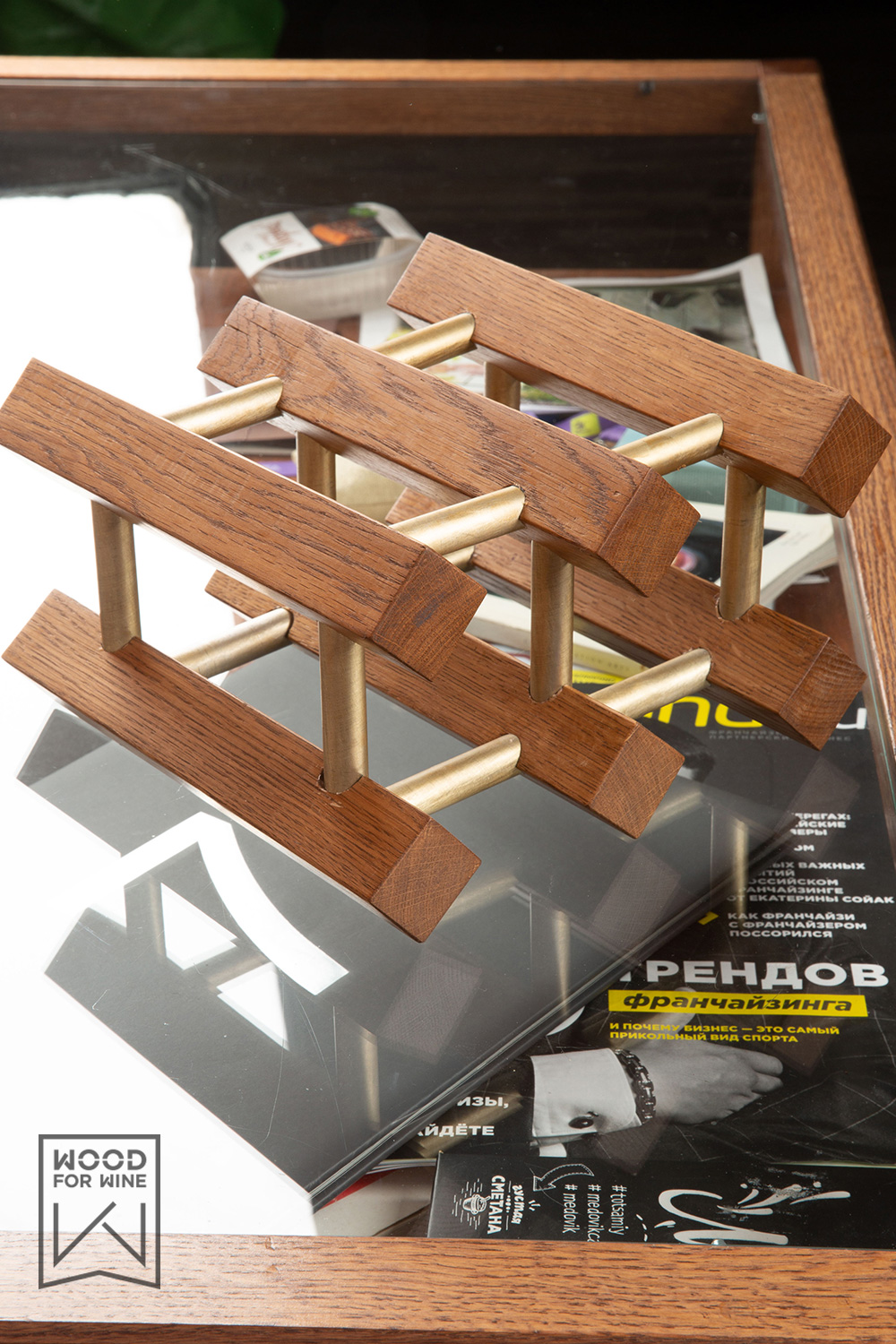 Настольная полка для вина