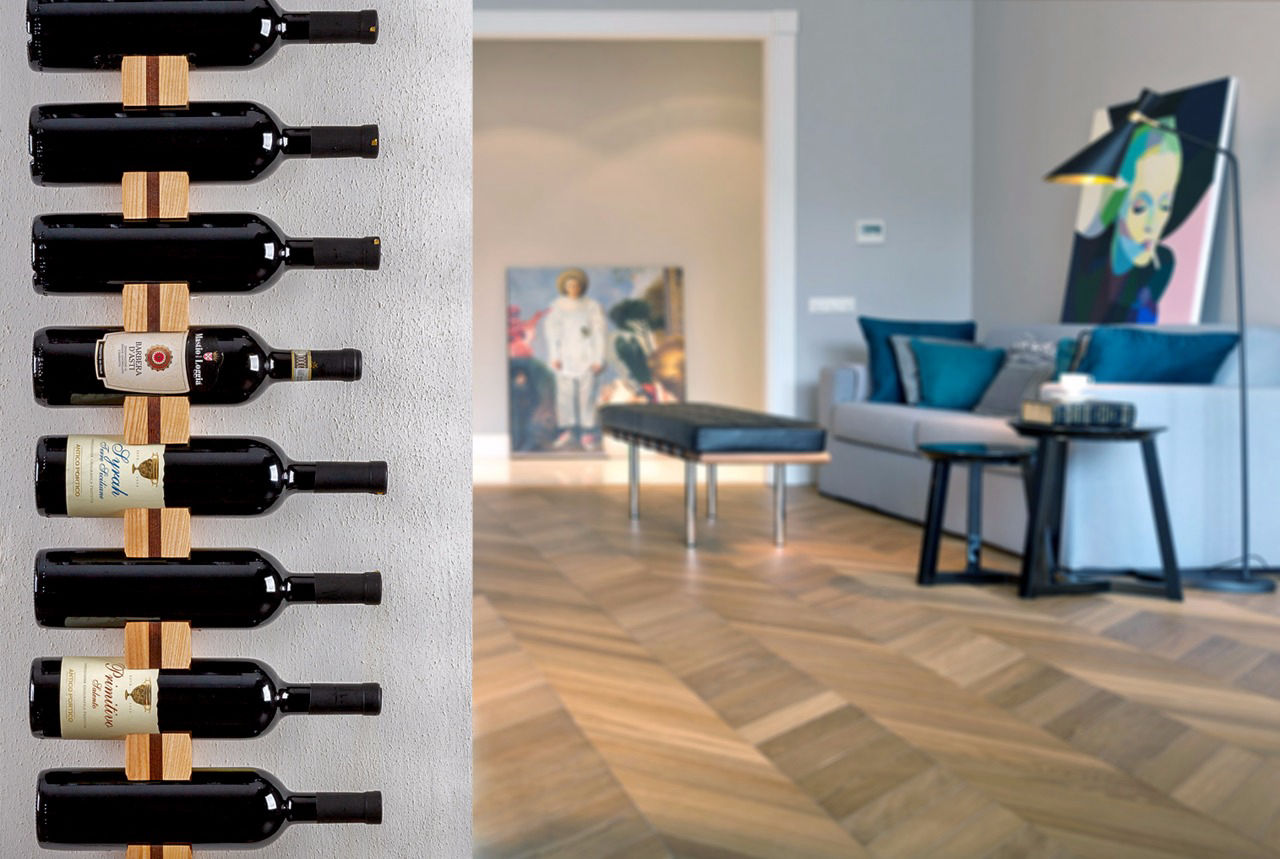 полка для вина